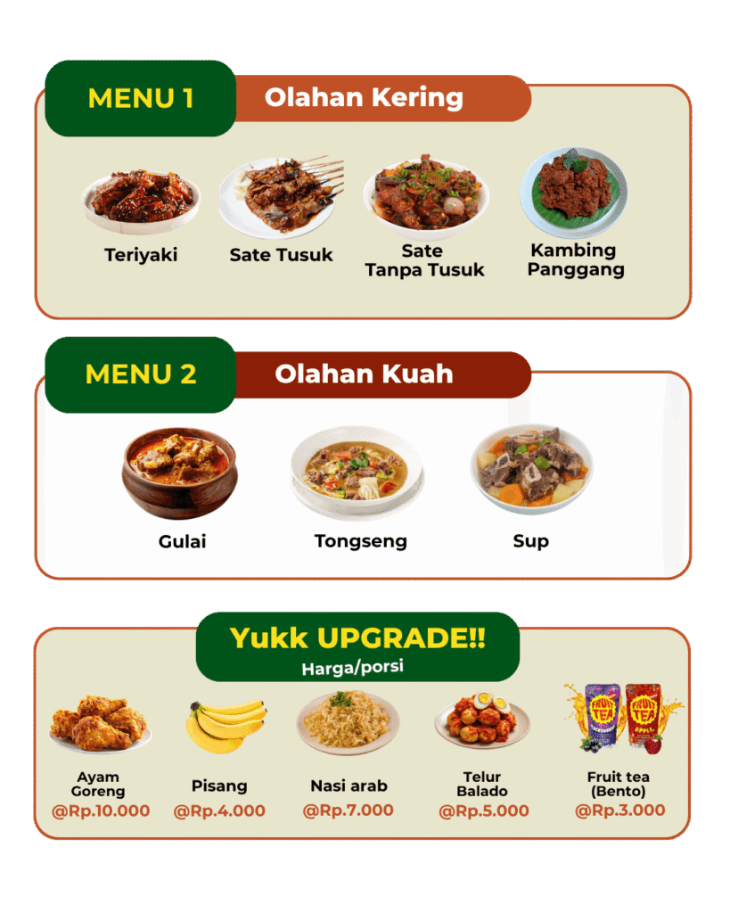 Ragam olahan menu masakan kambing untuk paket aqiqah