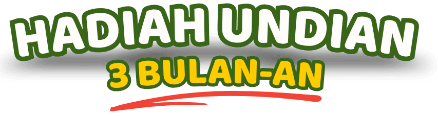 Hadiah undian untuk pelanggan Bani Aqiqah